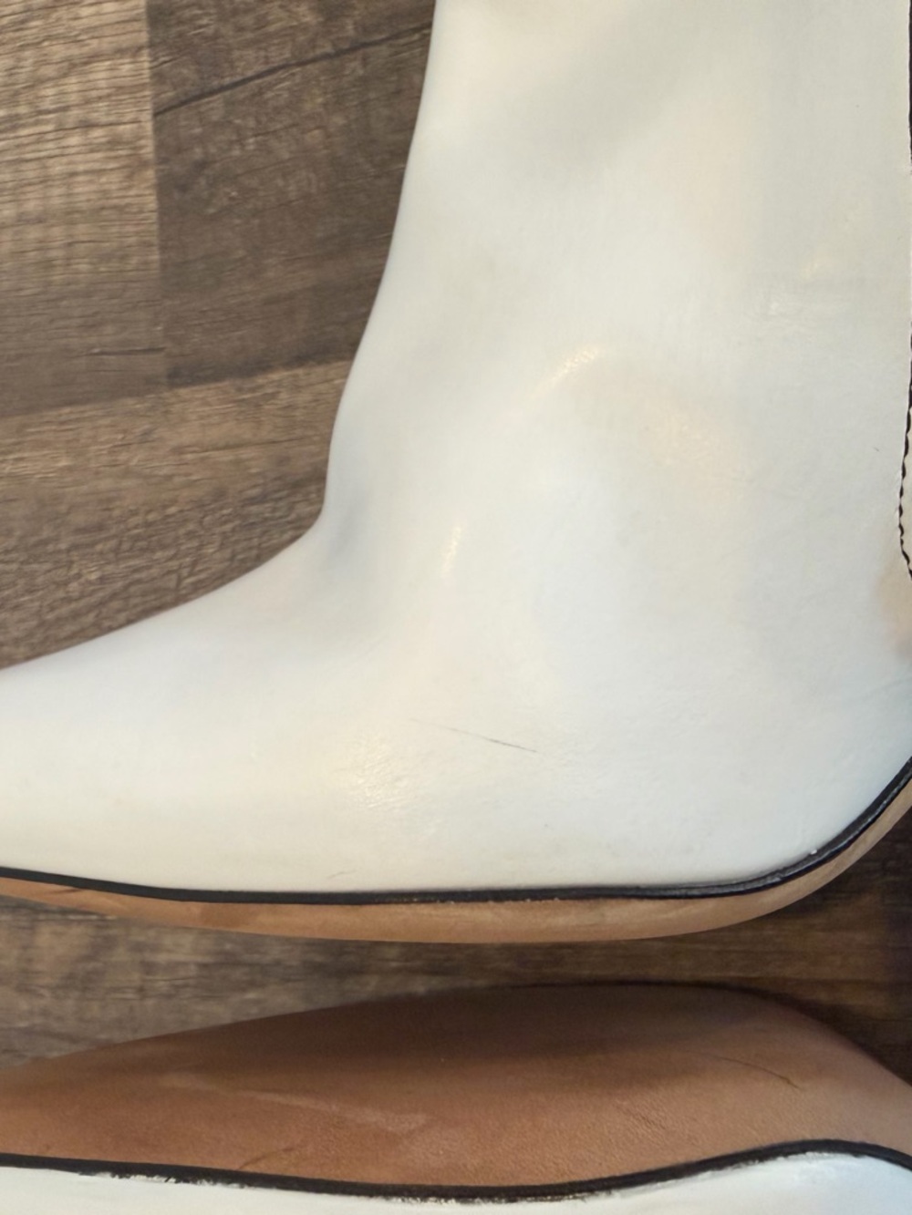 TORI SOUDAN Julee Ankle Boot Black White size women’s 40 / 9 designer - Picture 9 of 14